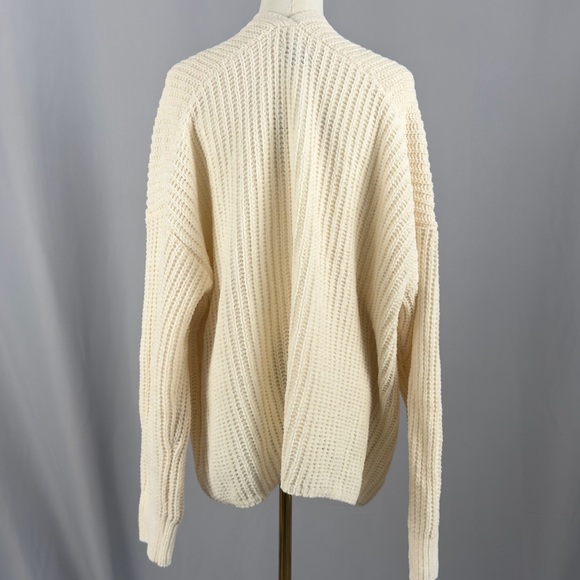 American Eagle Outfitters Cream Knit Cardigan - Picture 3 of 5